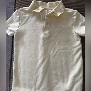 Light yellow Janie and Jack polo